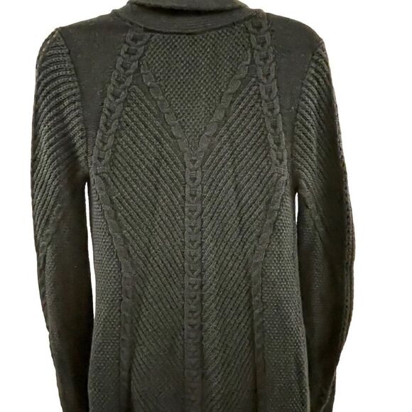 Cabi ~ Long Navy Open Front Cardigan ~ size XS - Picture 3 of 10